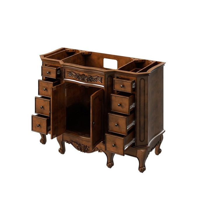 Jeffrey Alexander 48" Nutmeg Clairemont Vanity