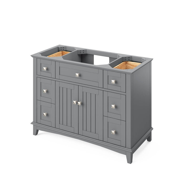 Jeffrey Alexander 48" Grey Savino Vanity