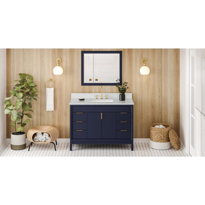 Jeffrey Alexander 48" Hale Blue Theodora Vanity