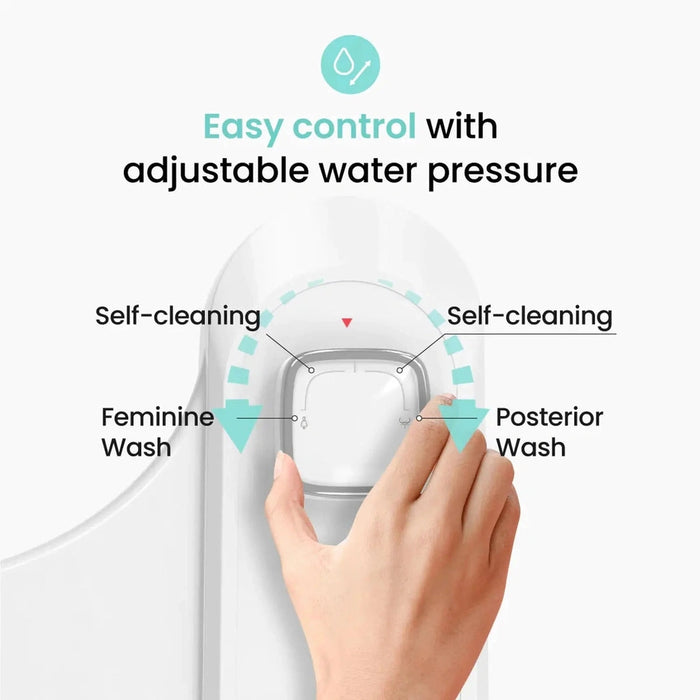 VOVO Stylement Non-electric Bidet Attachment Metal Coated Dual Nozzle System