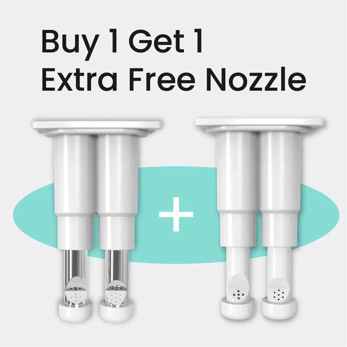 VOVO Stylement Non-electric Bidet Attachment Metal Coated Dual Nozzle System