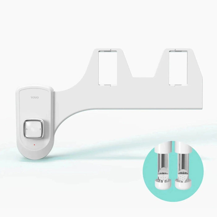 VOVO Stylement Non-electric Bidet Attachment Metal Coated Dual Nozzle System