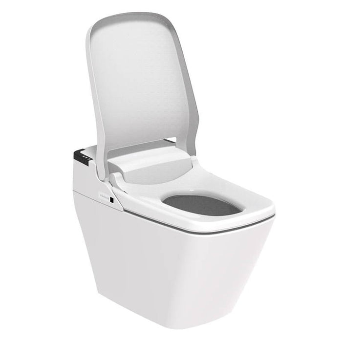 VOVO Stylement TCB-090SA Electric Integrated Smart Bidet Toilet  With Auto Open and Close Lid, Auto Flush, UV LED Sterilization, Heated Seat, Warm Dry and Water and Remote Control