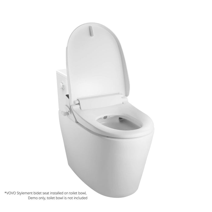 VOVO Stylement VB-6100SR Round Electric Premium Smart Bidet Toilet Seat With Wireless Remote Control