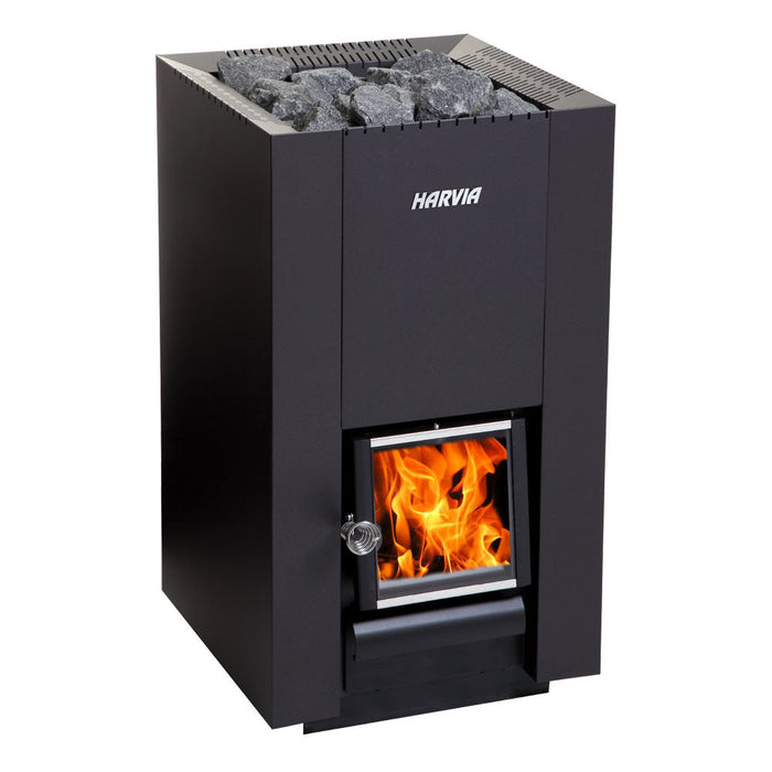 Harvia Linear Series Wood Stove Sauna Heater