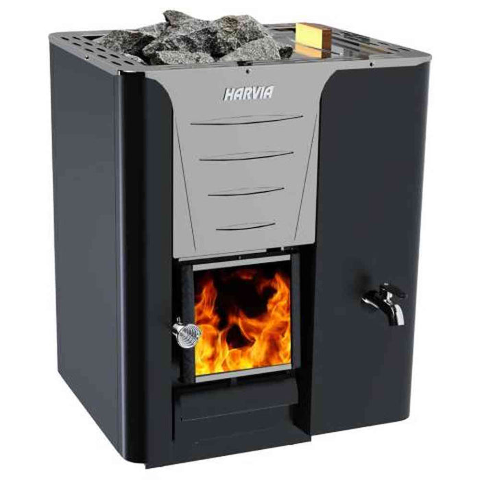 Harvia Pro 20 RS Sauna Wood Stove Water Tank Package