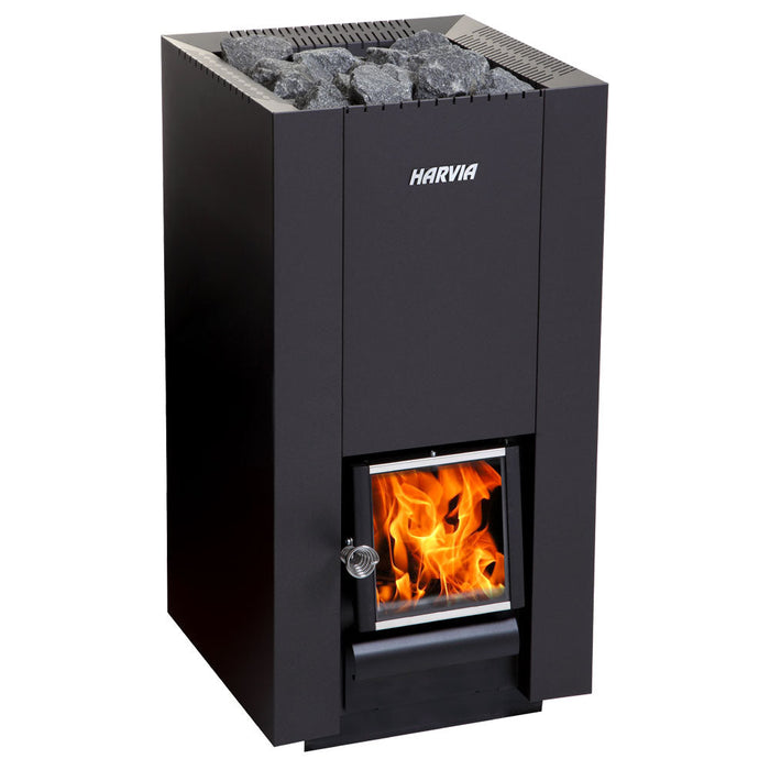 Harvia Linear Series 28 Wood Stove Sauna Heater