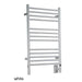 Amba Jeeves  C Straight Hardwired Towel Warmer - 20.5"w x 36"h - towelwarmers