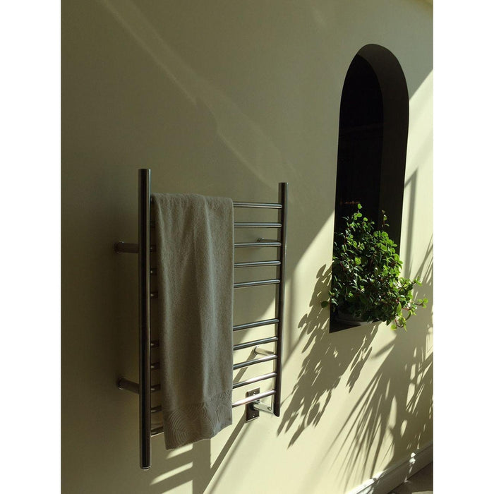 Amba Radiant 10 Bar Straight Hardwired Electric Towel Warmer - 23.75"w x 31.5"h