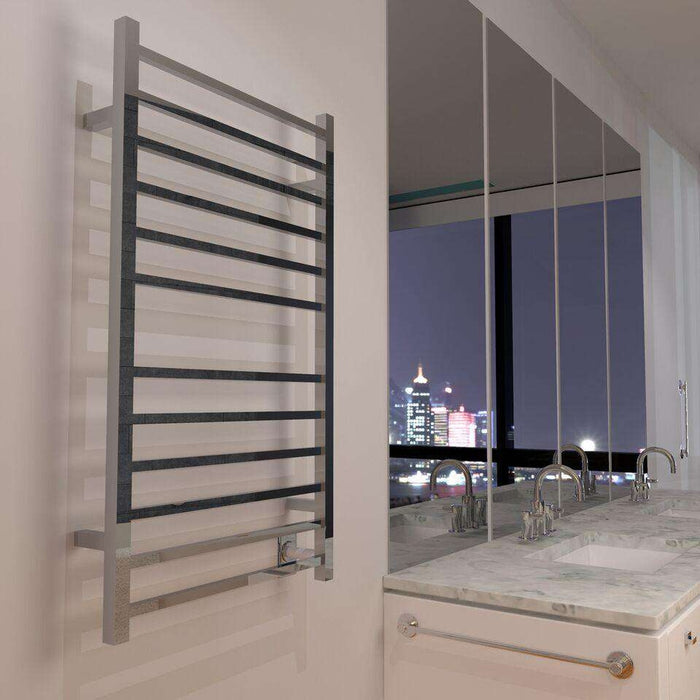 Amba Radiant Large Hardwired Square Towel Warmer - 23.6"w x 41.3"h