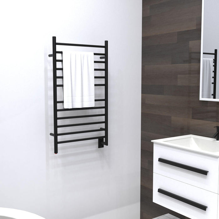 Amba Radiant Large Hardwired Straight Towel Warmer - 23.6"w x 41.3"h