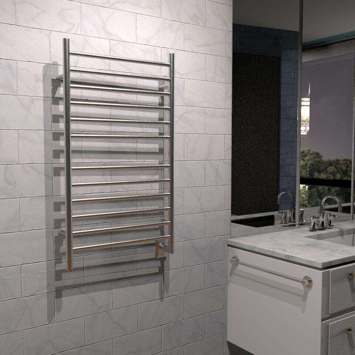 Amba Radiant Large Hardwired Straight Towel Warmer - 23.6"w x 41.3"h