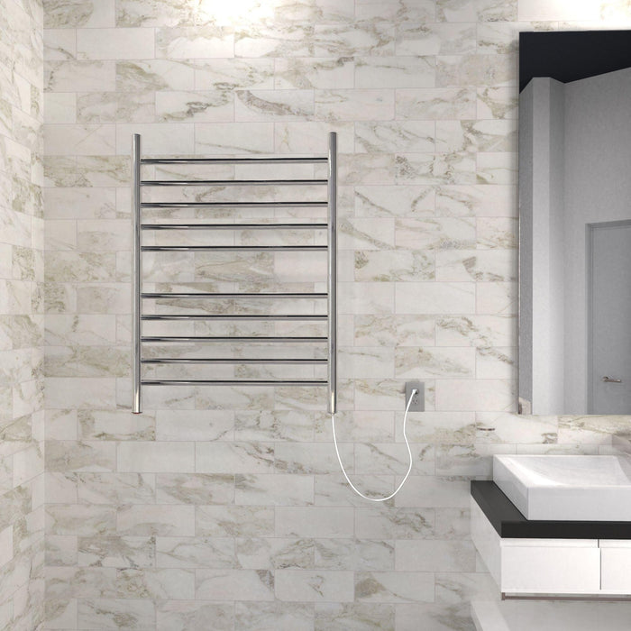 Amba Radiant Plug-In Straight Towel Warmer - 23.75"w x 31.5"h