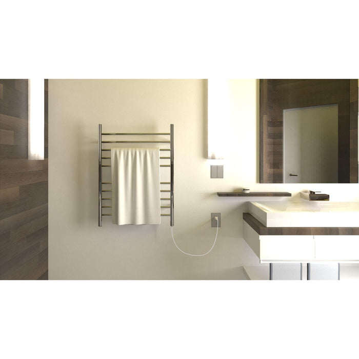 Amba Radiant Plug-In Straight Towel Warmer - 23.75"w x 31.5"h