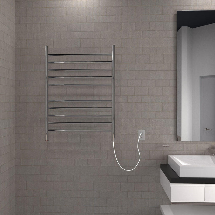 Amba Radiant Plug-In Straight Towel Warmer - 23.75"w x 31.5"h