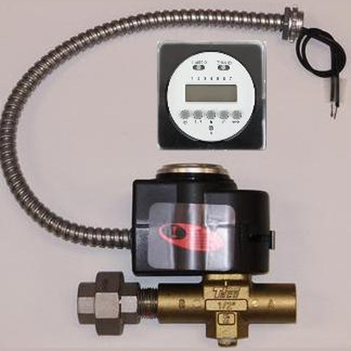 Amerec CoolFlush  auto drain and flush system with Digital Run Clock. ADI-D