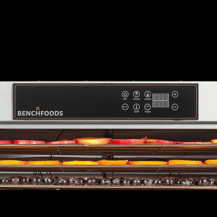 BenchFoods 28CUD - Commercial Food Dehydrator - 2 Zone / 28 Tray / 11.90m² Tray Area