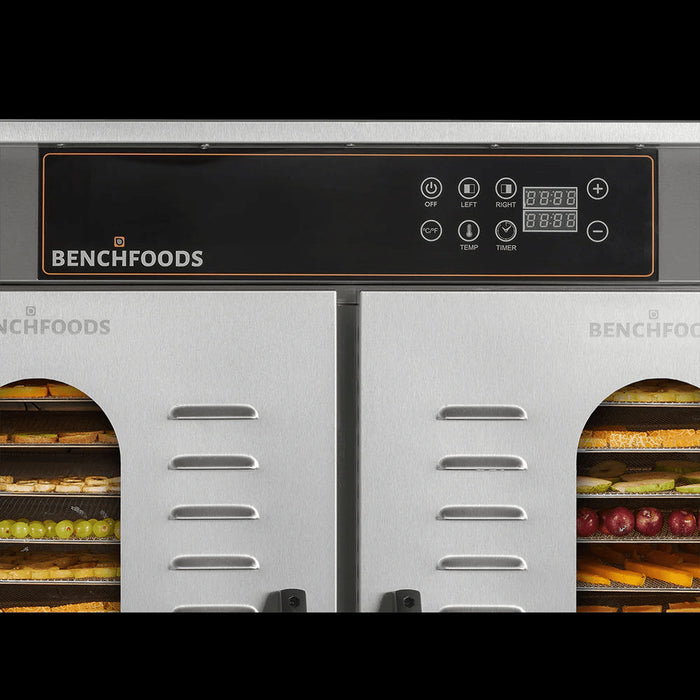 BenchFoods 32HCUD - 32 Tray Side by Side Commercial Food Dehydrator