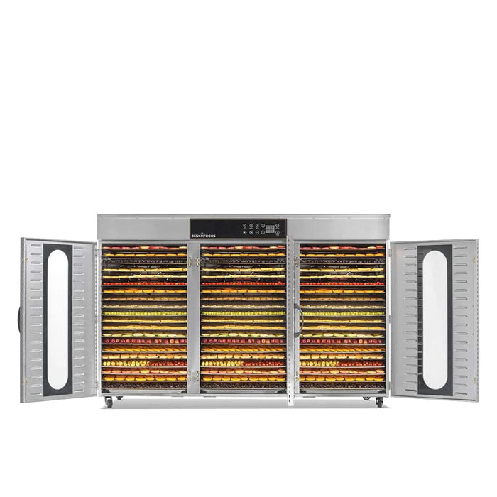 BenchFoods 60CUD - Commercial Food Dehydrator - 3 Zone / 60 Tray / 9.6m² Tray Area