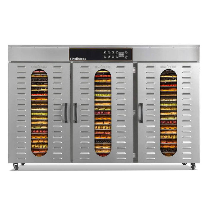 BenchFoods 60CUD - Commercial Food Dehydrator - 3 Zone / 60 Tray / 9.6m² Tray Area