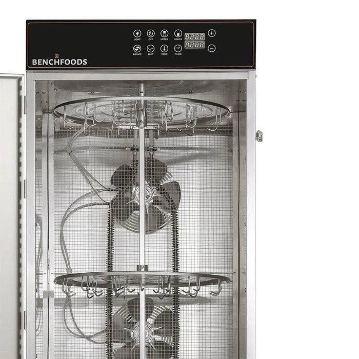 BenchFoods 116RCUD - Vertical Rotisserie & Biltong Maker - 2 Zone / 116 Hook