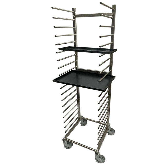 AMPTO RACK6040 - Bun Pan Rack, mobile, (20) full pan capacity