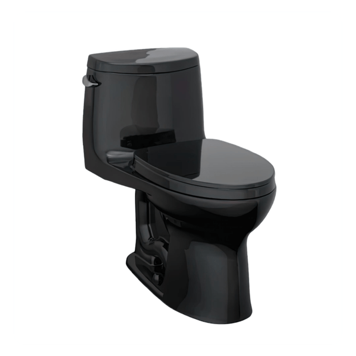 TOTO Ultramax II 28 3/8" One-Piece 1.28 GPF Single Flush Elongated Toilet and Washlet+ Connection MS604124CEFG