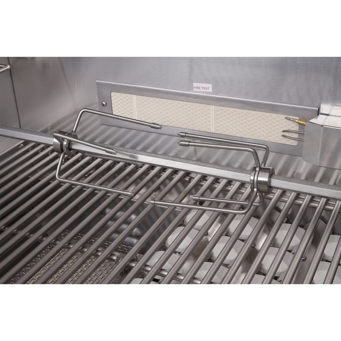 EdgeStar 89000 BTU 36 Inch Wide Natural Gas Built-In Grill with Insulated Jacket and Double Access Doors- GRL360IBKITNG