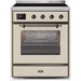 ILVE - Majestic II Series - 30 Inch Electric Freestanding Single Oven Range (UMI30NE3) - Antique White Bronze