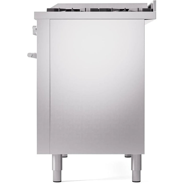 ILVE 48-Inch Professional Plus II Dual Fuel Range with 8 Sealed Burner - UP48FWMP