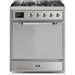 ILVE - Majestic II Series - 30 Inch Dual Fuel Freestanding Range Gas/Propane (UM30DQNE3) - Stainless Steel with Chrome Trim