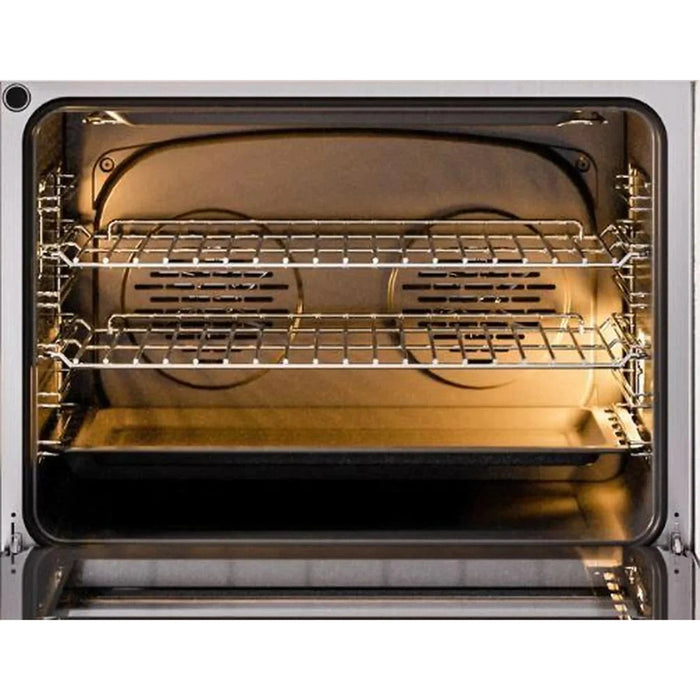 ILVE 30" Professional Plus II Dual Fuel Range with 5 Sealed Burners, Triple Glass Door - UP30WMP