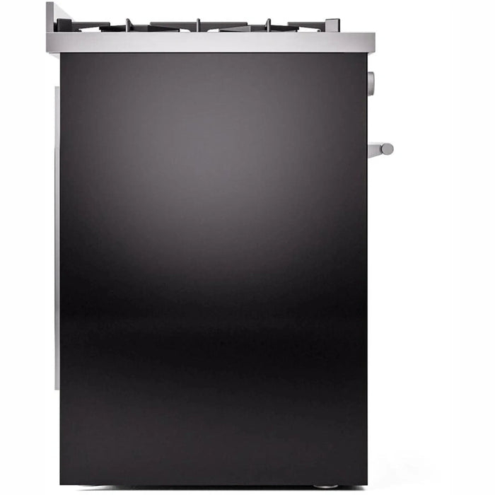 ILVE 30" Professional Plus II Dual Fuel Range with 5 Sealed Burners, Triple Glass Door - UP30WMP