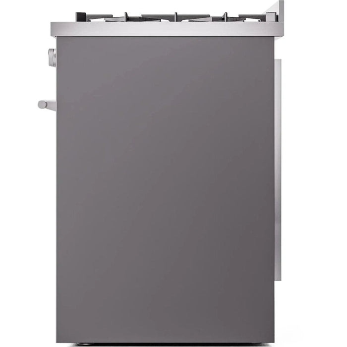 ILVE 30" Professional Plus II Dual Fuel Range with 5 Sealed Burners, Triple Glass Door - UP30WMP