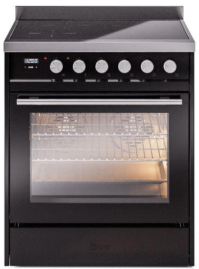 ILVE 30" Professional Plus II Induction Range with 4 Elements, Triple Glass Door - UPI304WMP