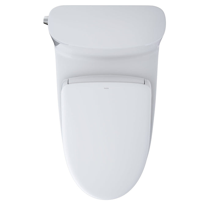 TOTO WASHLET+ Nexus One-Piece Toilet with Auto Flush S7A Bidet Seat, Cotton White