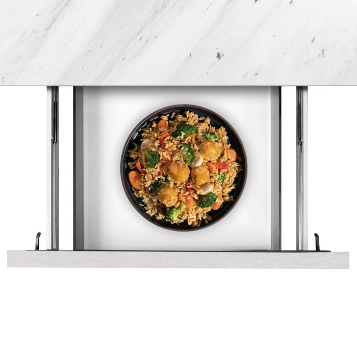 Kucht 5-Piece Appliance Package - 48-Inch Natural Gas Range with 6.7 Cu. Ft. Oven, 36-Inch Refrigerator, Dishwasher, Under Cabinet Range & Microwave Drawer in Stainless Steel