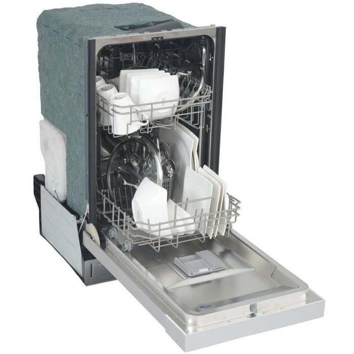 Kucht 18-Inch Front Control Dishwasher in Stainless Steel with Stainless Steel Tub and Multiple Filter System (K7740D)