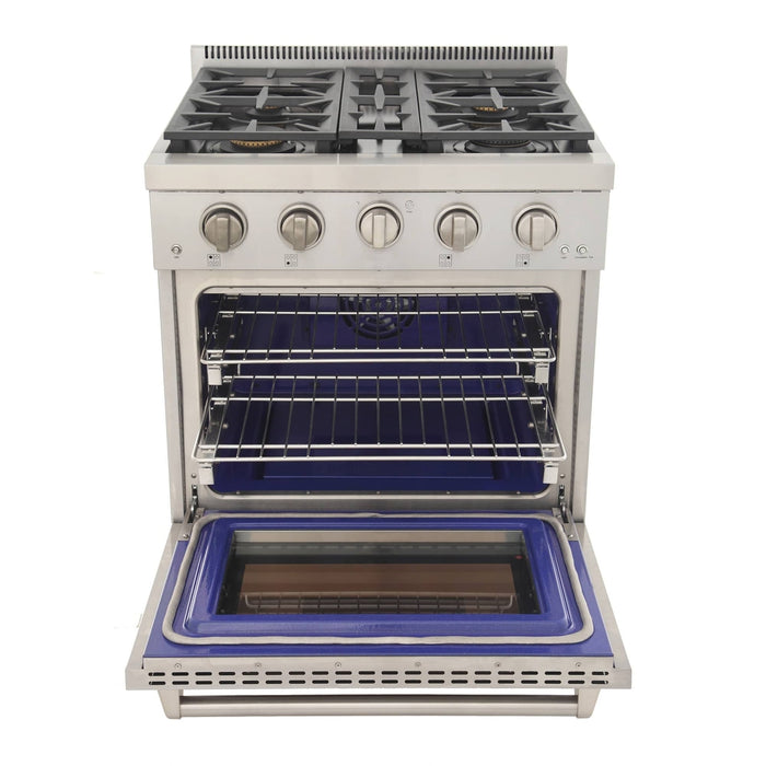 Kucht 30-Inch Propane Gas Range with 4.2 cu ft. Oven (KFX300/LP-S)