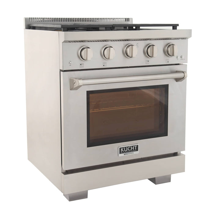 Kucht 30-Inch Propane Gas Range with 4.2 cu ft. Oven (KFX300/LP-S)