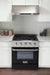 Kucht Professional 30 in. 4.2 cu. ft. Gas Range - Sealed Burners and Convection Oven in Black (KNG301-K) Ranges Kucht Natural Gas 