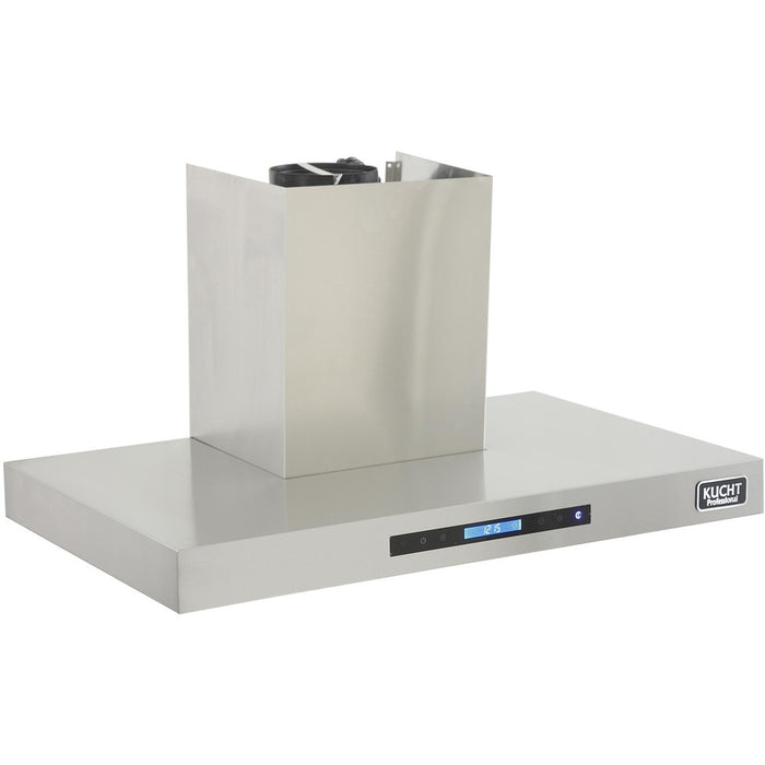 Kucht 30-Inch Wall Mounted Range Hood 900CFM in Stainless Steel with Modern Thin Design (KRH3011A)
