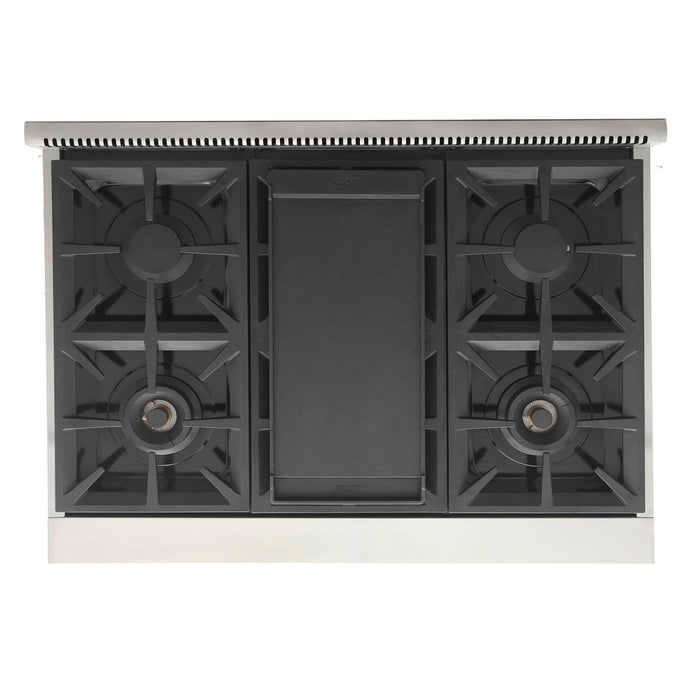 Kucht 36-Inch Propane Gas Range with 5.2 cu ft. Oven (KFX360/LP-S)
