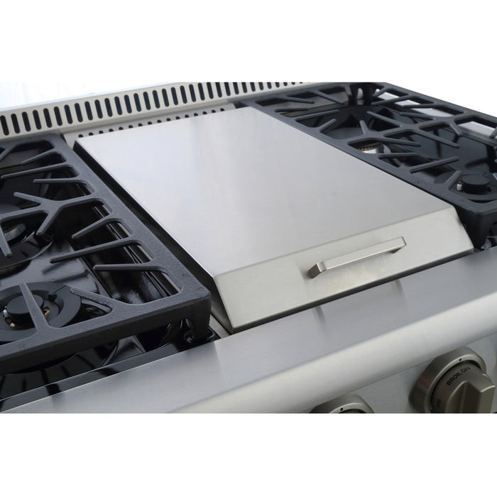 Kucht 36-Inch 5.2 Cu. Ft. Gas Range with Griddle in Stainless Steel (KRG3609U)