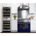 Kucht Professional 36 in. 5.2 cu. ft. Range - Sealed Burners and Convection Oven in Blue (KNG361-B) Ranges Kucht Natural Gas 