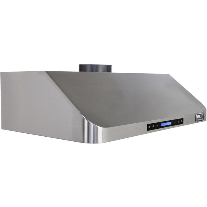 Kucht 36-Inch Under Cabinet Range Hood 900CFM in Stainless Steel with Digital Display (KRH361A)