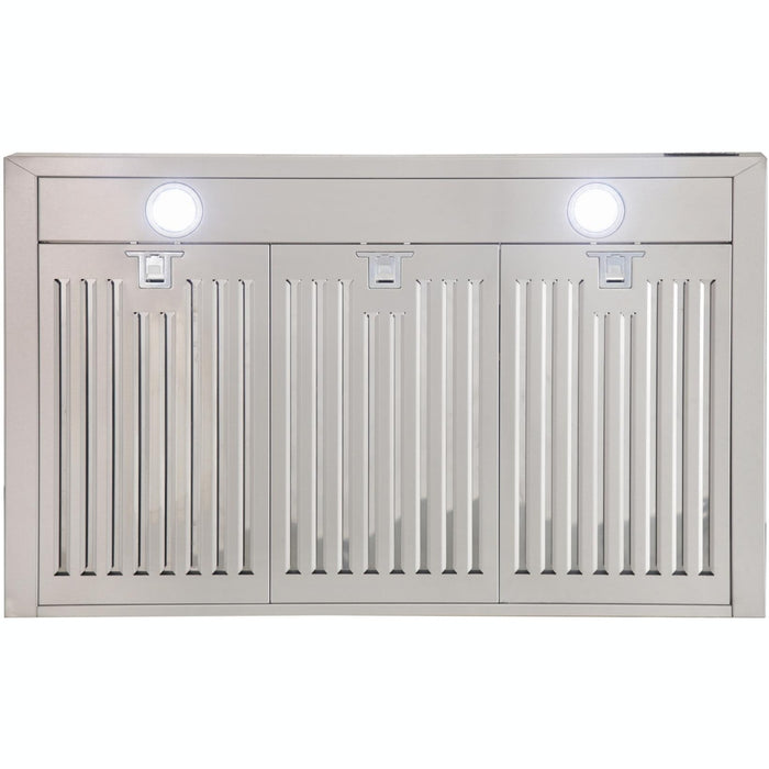Kucht 36-Inch Wall Mounted Range Hood 900CFM in Stainless Steel with Modern Design (KRH3611A)