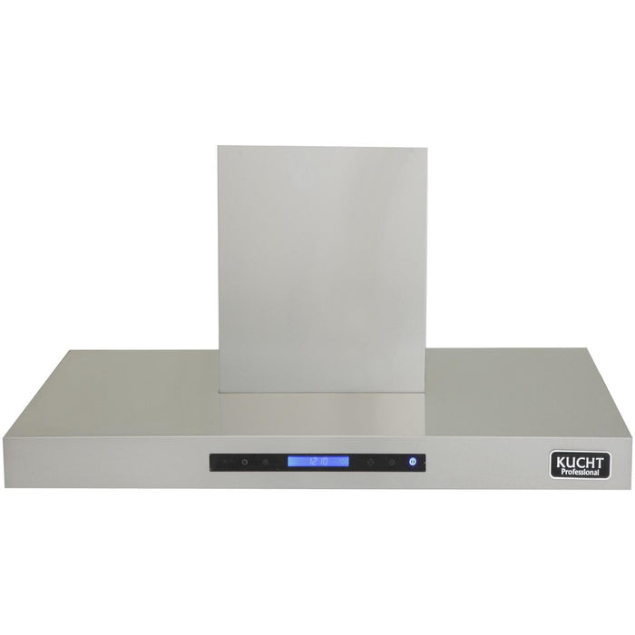 Kucht 36-Inch Wall Mounted Range Hood 900CFM in Stainless Steel with Modern Design (KRH3611A)