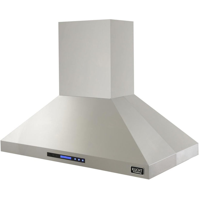 Kucht 48-Inch Island Mounted Range Hood 900CFM in Stainless Steel (KRH4812IS)