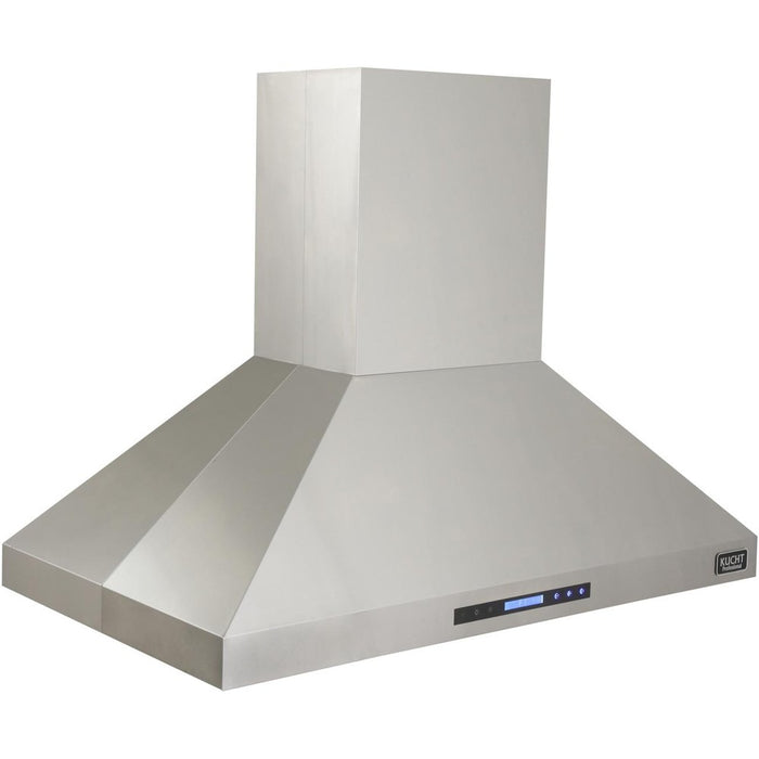 Kucht 48-Inch Island Mounted Range Hood 900CFM in Stainless Steel (KRH4812IS)